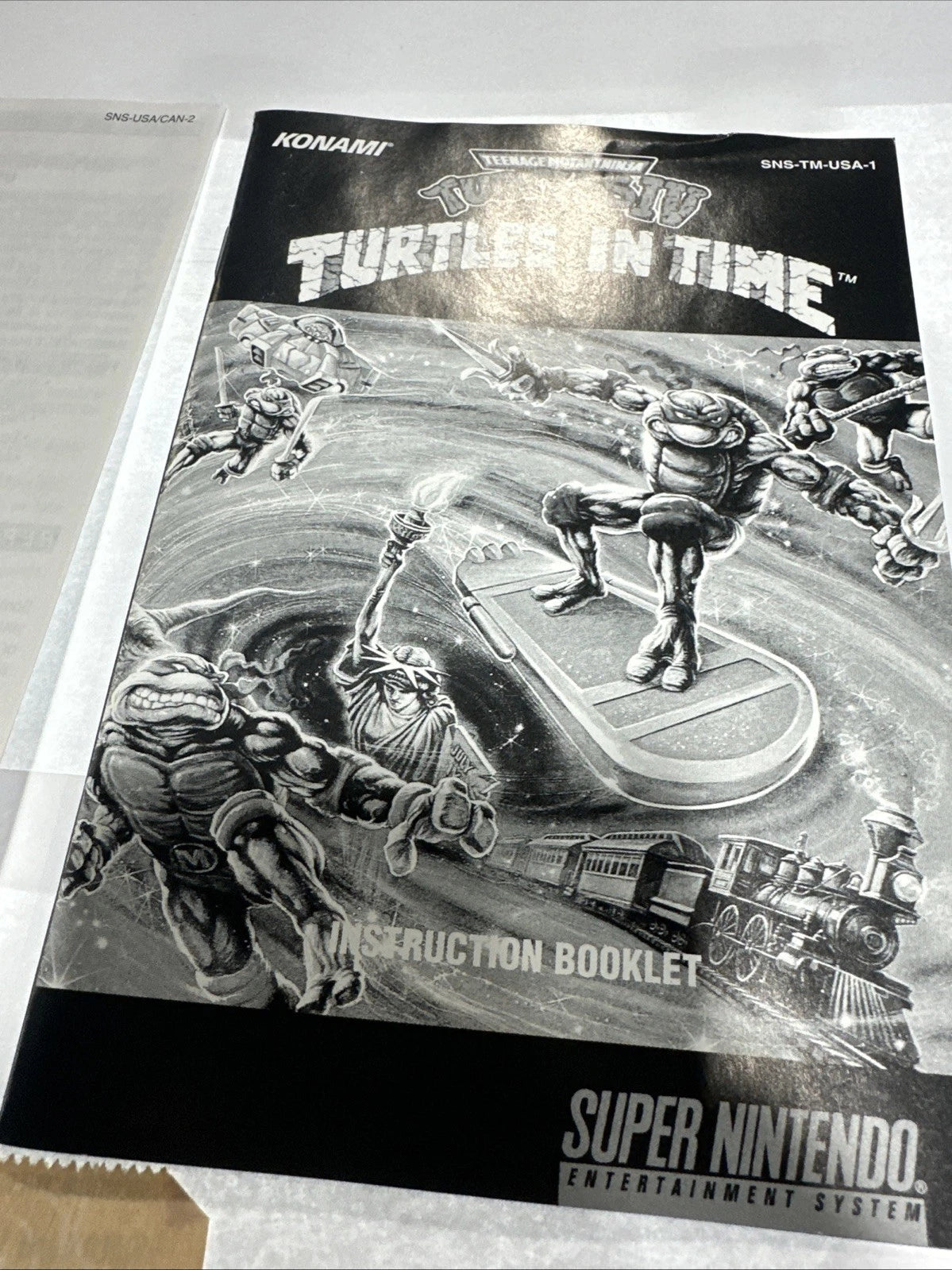 Teenage Mutant Ninja Turtles IV: Turtles in Time SNES, 1992 Mexico Version