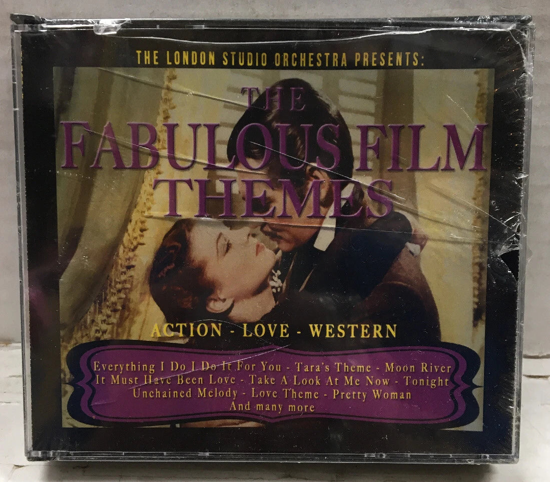 The Fabulous Film Themes Action,Love,Western Sealed CD Set