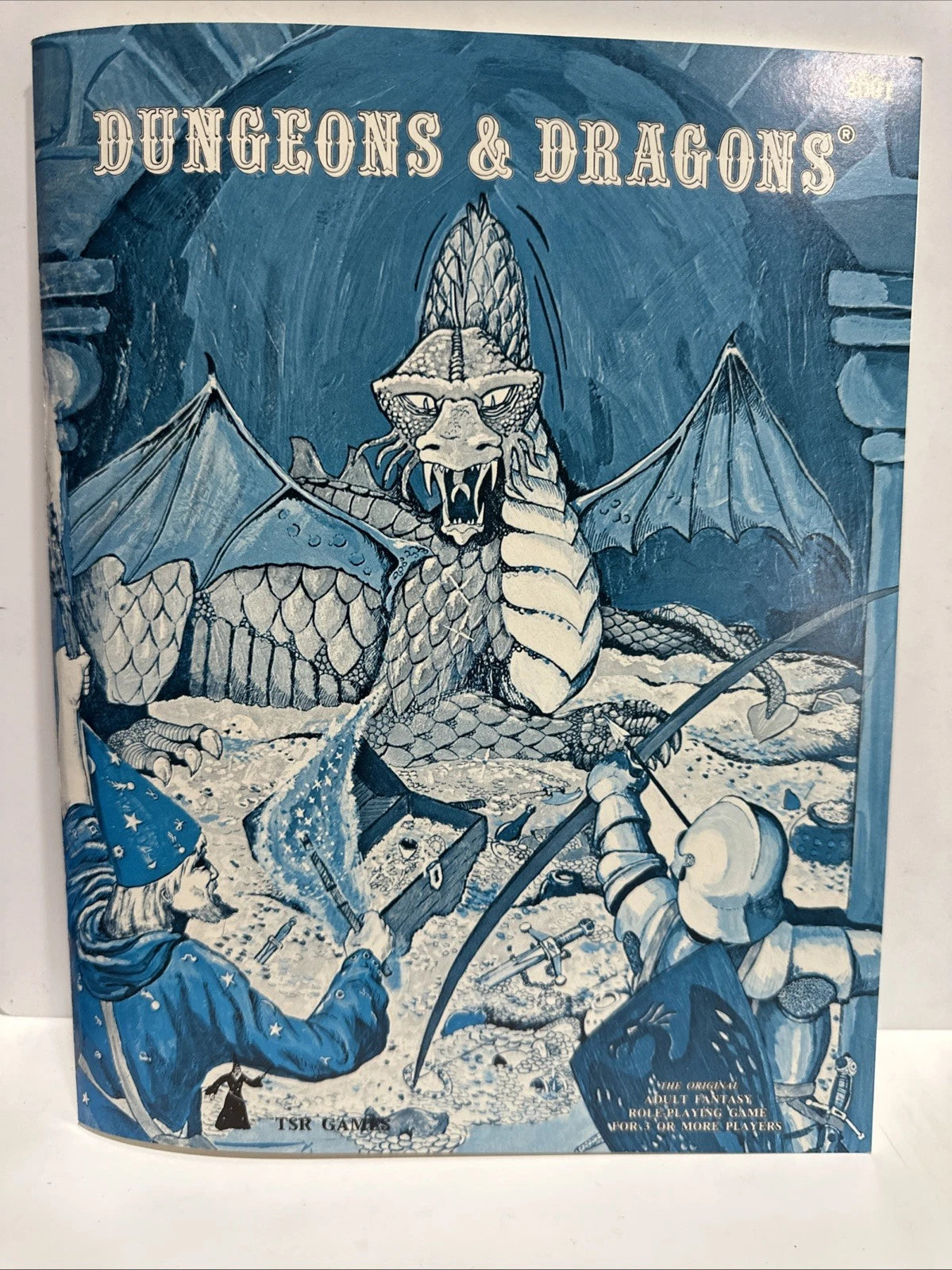 TSR 1001 Dungeons and Dragons Basic Set (3rd Ed. 1979) Module B2 Uncut Chits VG+