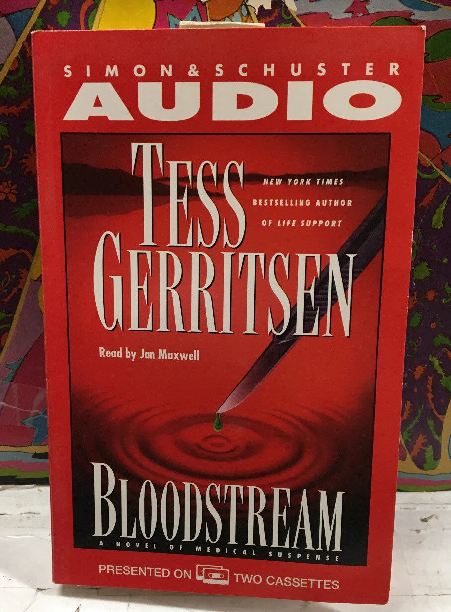 Tess Gerritsen Bloodstream Audiobook Cassette Set