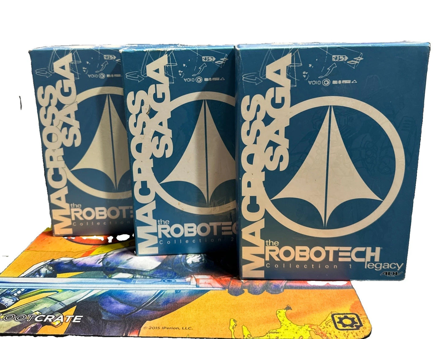 ROBOTECH COLLECTION 1-3 (2001, Three 3 DVD Box Sets) Macross Saga