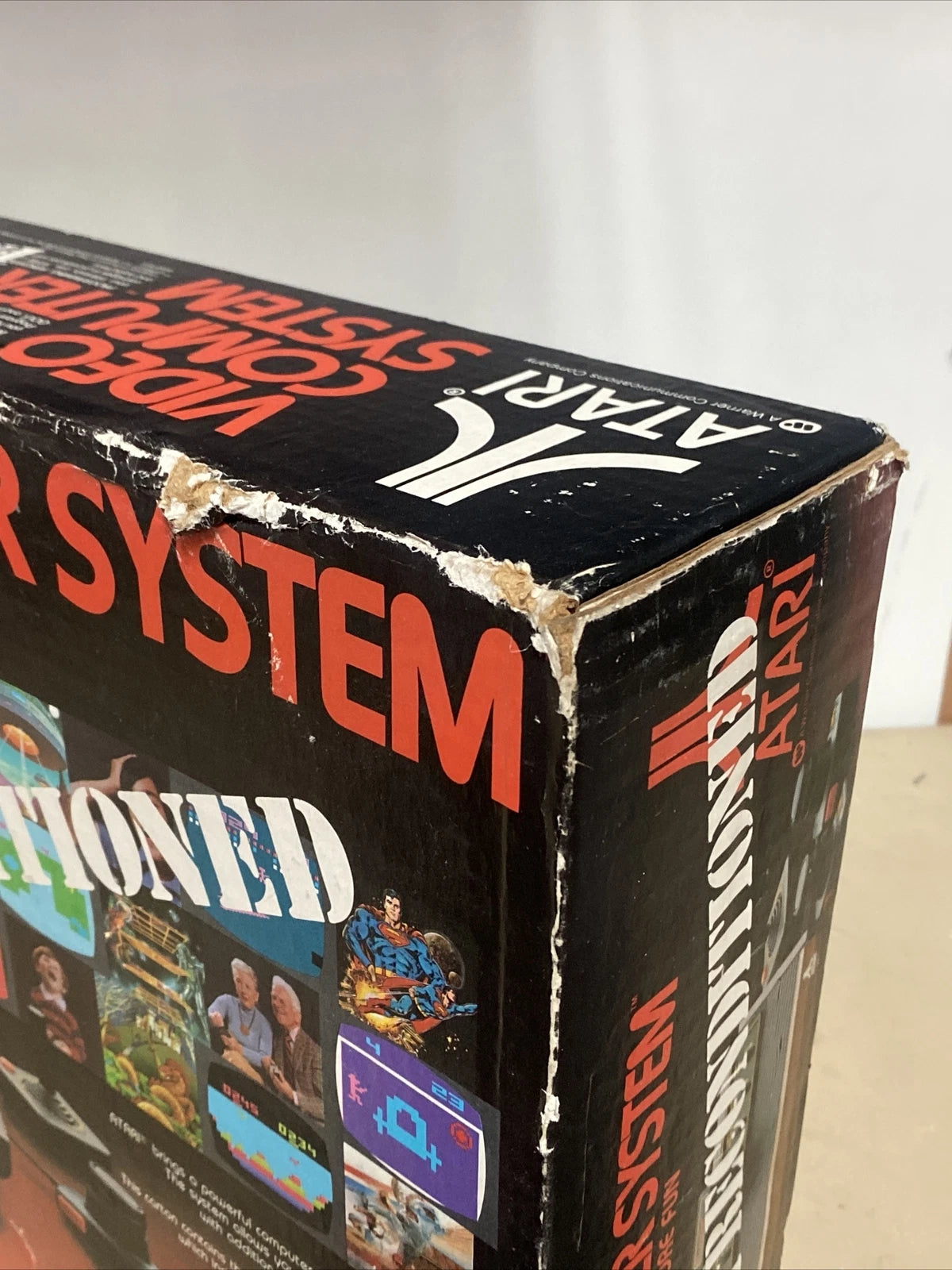 Atari Video Computer System CX-2600 Factory Reconditioned Complete NEAR MINT