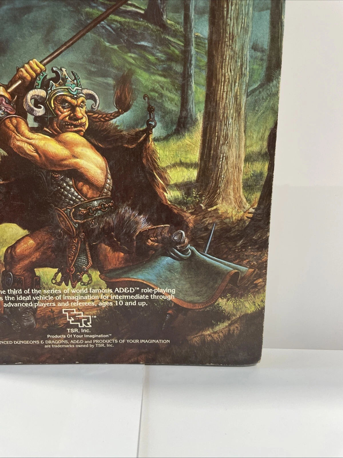 Advanced Dungeons & Dragons Monster Manual 2 II Gary Gygax TSR 1983 Acceptable