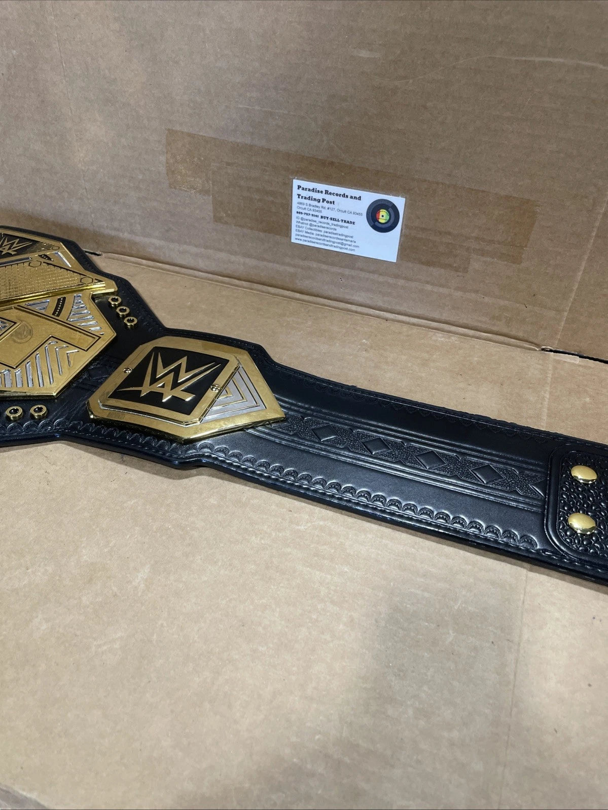 OFFICIAL WWE SHOP NXT 2.0 CHAMPIONSHIP REPLICA WRESTLING BELT TITLE (AUTHENTIC)