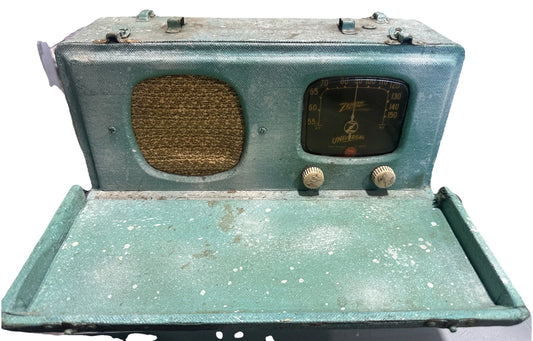 ZENITH MODEL 6G501M LONG DISTANCE WITH WAVEMAGNET RADIO VINTAGE NOT WORKING