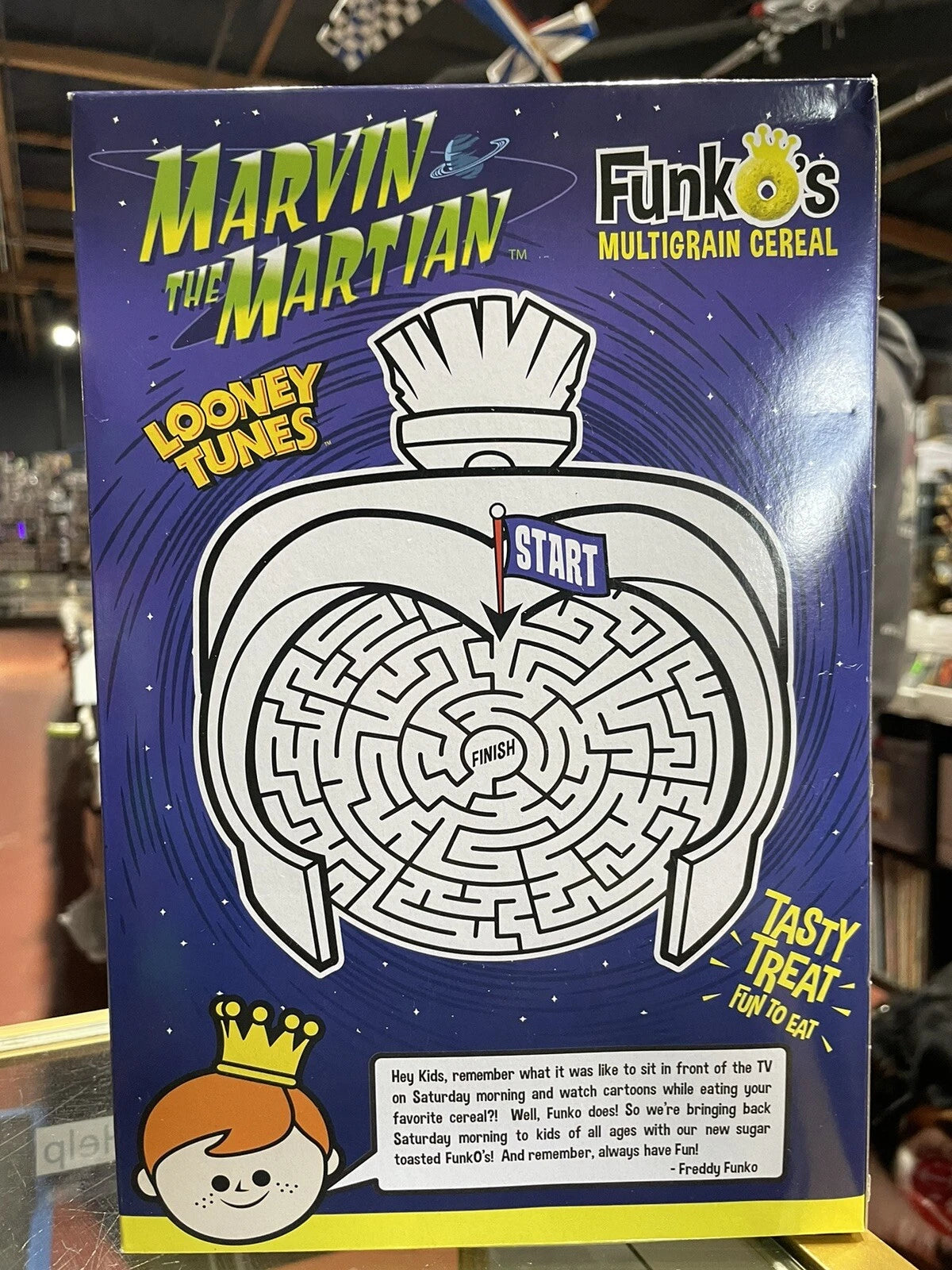 MARVIN THE MARTIAN FUNKO CEREAL SEALED