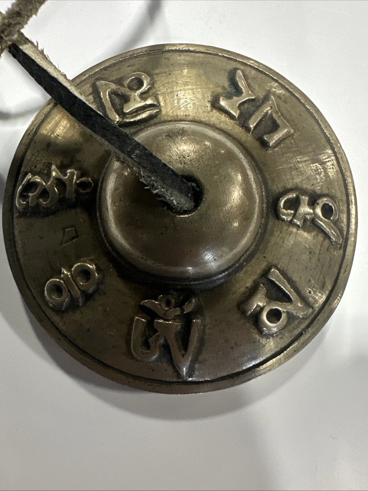 Vintage Tibetan Buddhist Tingsha Cymbals Reiki Bell Chimes