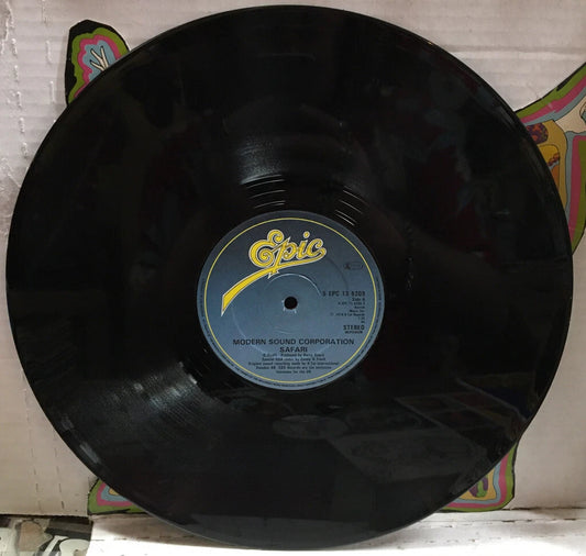 Modern Sound Corporation Safari 12” UK Import Record SEPC138209