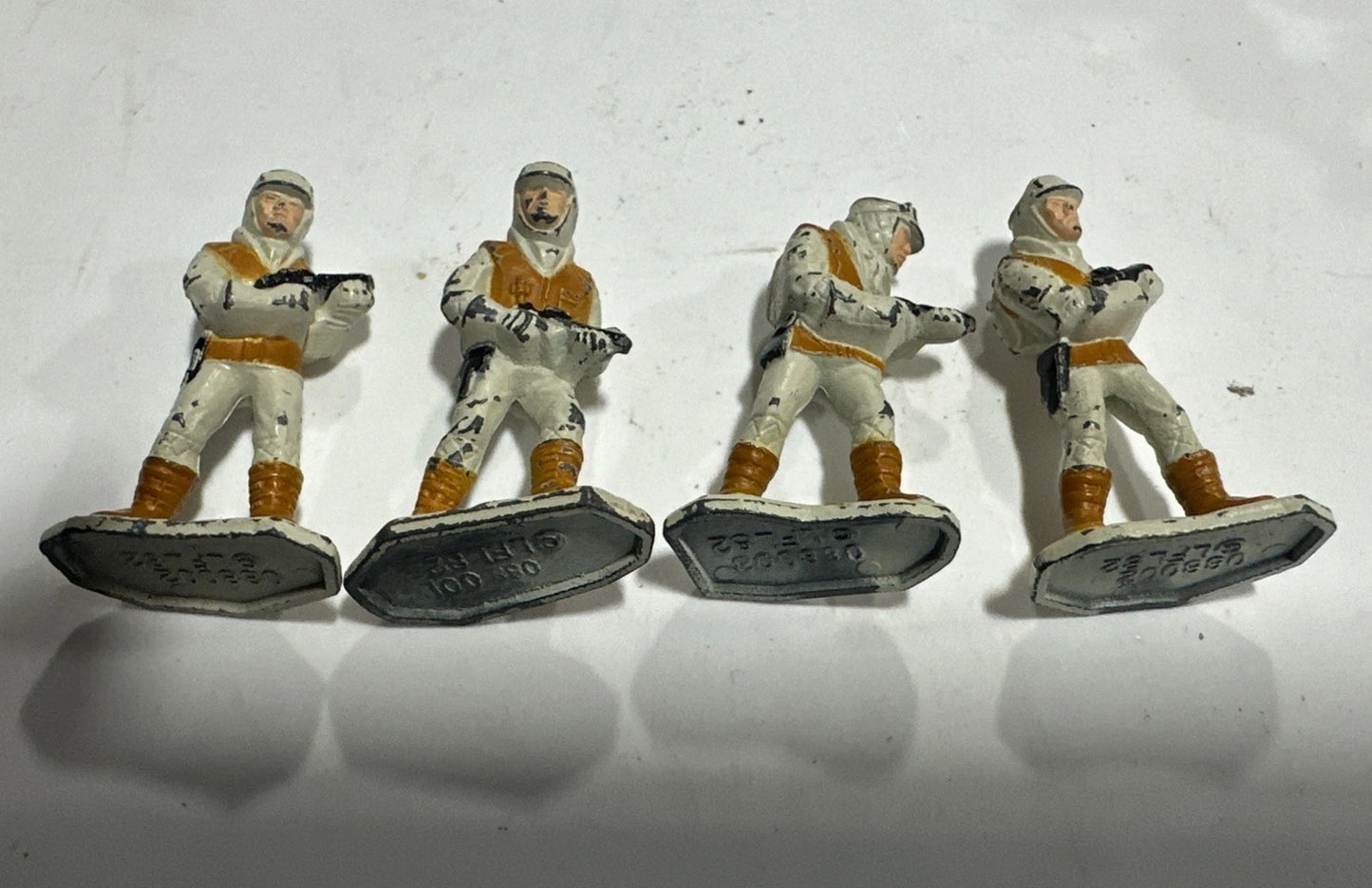 STAR WARS Lot Of 11 1982 KENNER MICRO COLLECTION HOTH Die Cast Figures