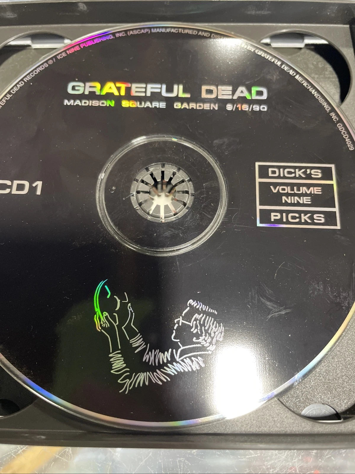 Grateful Dead Dicks Picks Vol. 9 Nine Madison Square Garden NY 1990 3 CD Live