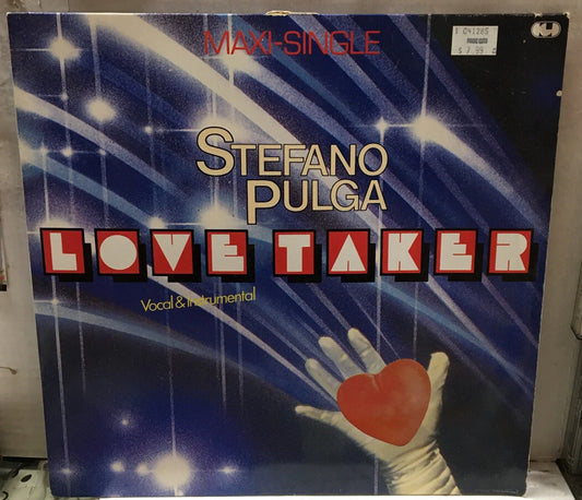 Stefano Pulga Love Taker 12” UK Import Record 601042