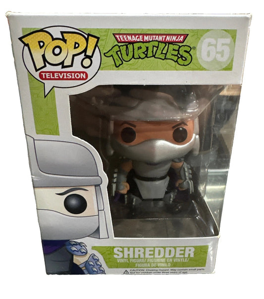 Funko Pop! Teenage Mutant Ninja Turtles Shredder #65 Damaged