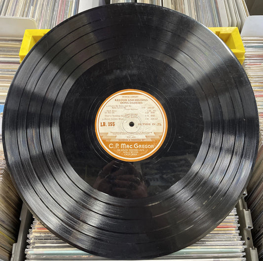 Red Fox And His Ding Dong Daddies 16” Record LB.155