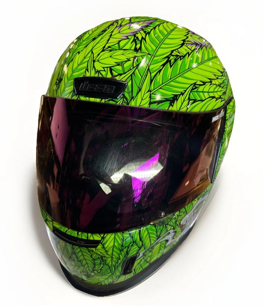 Icon Green Airform Ritemind Glow Helmet (Adult XL) 1650G +/-50