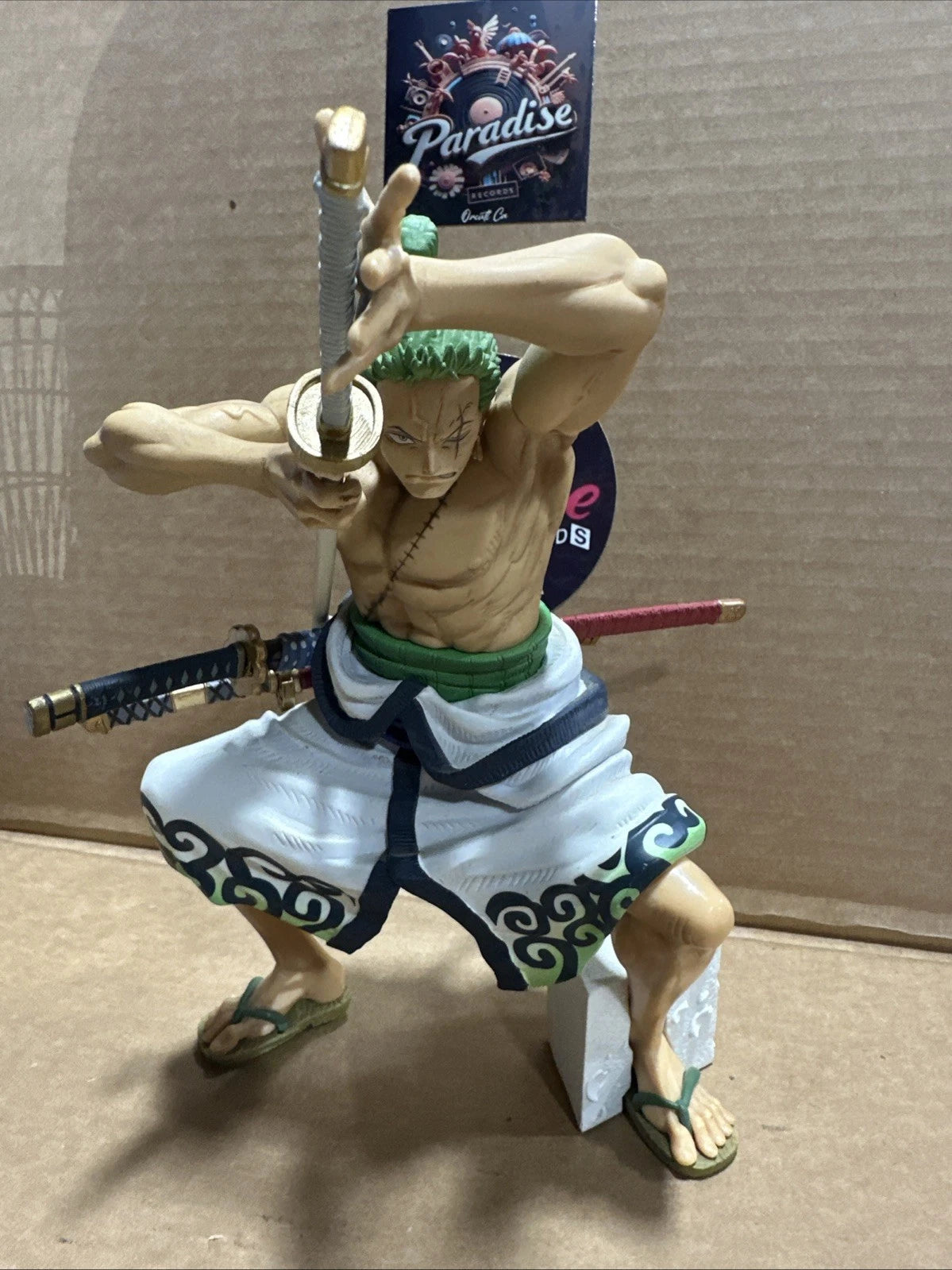 BANDAI Ichiban kuji One Piece SMSP Master Stars Piece figure Zoro F/S