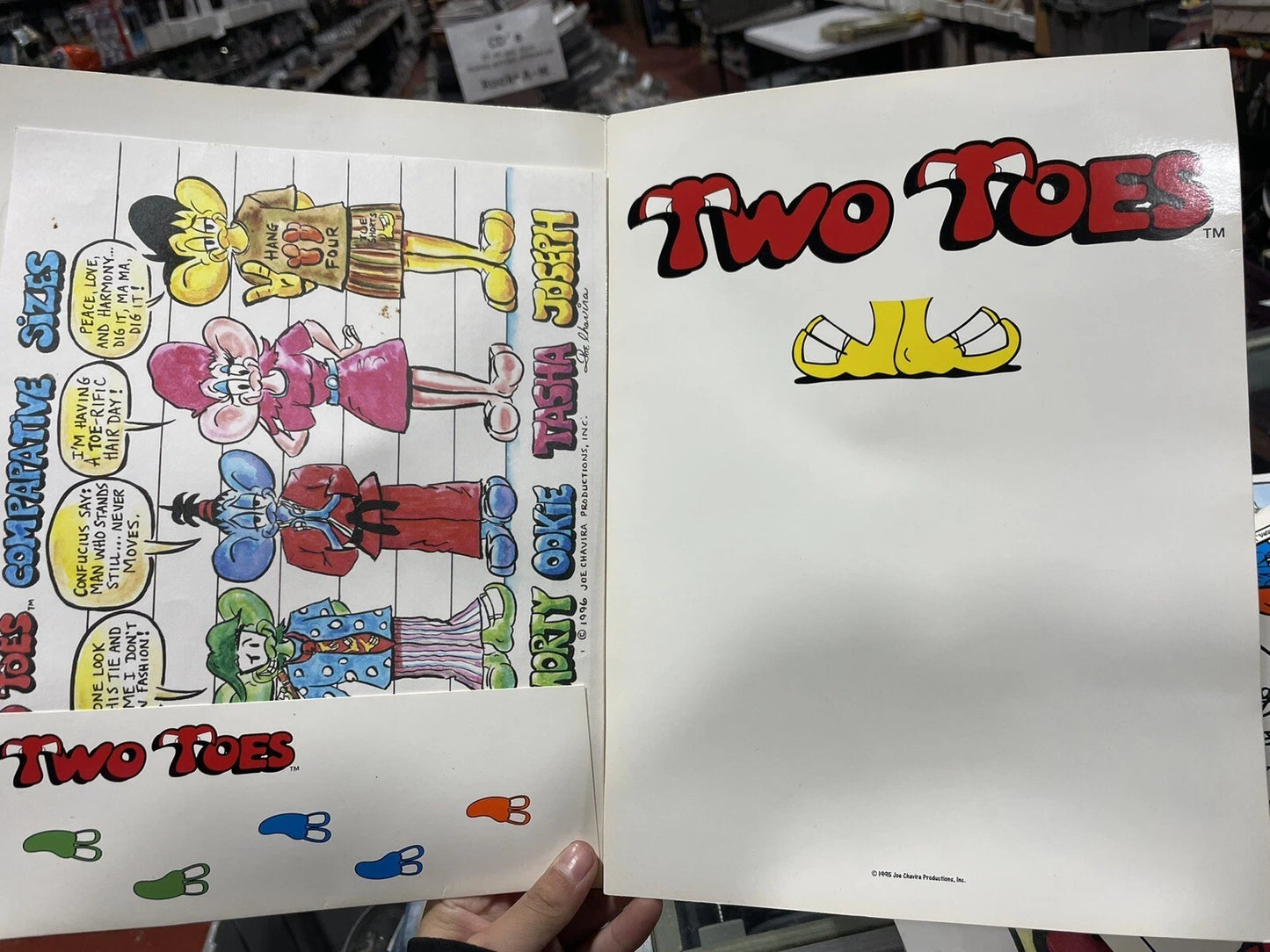 Two Toes Posters (2 of each)
