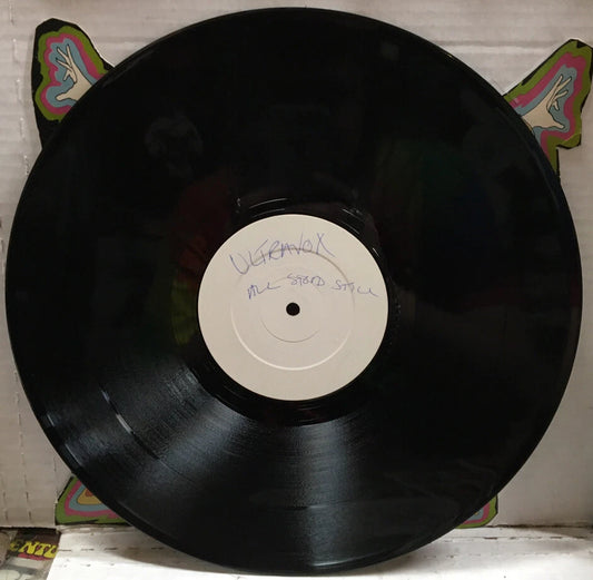 Ultravox All Stood Still UK Promo Test Pressing 12” Record CHS122522