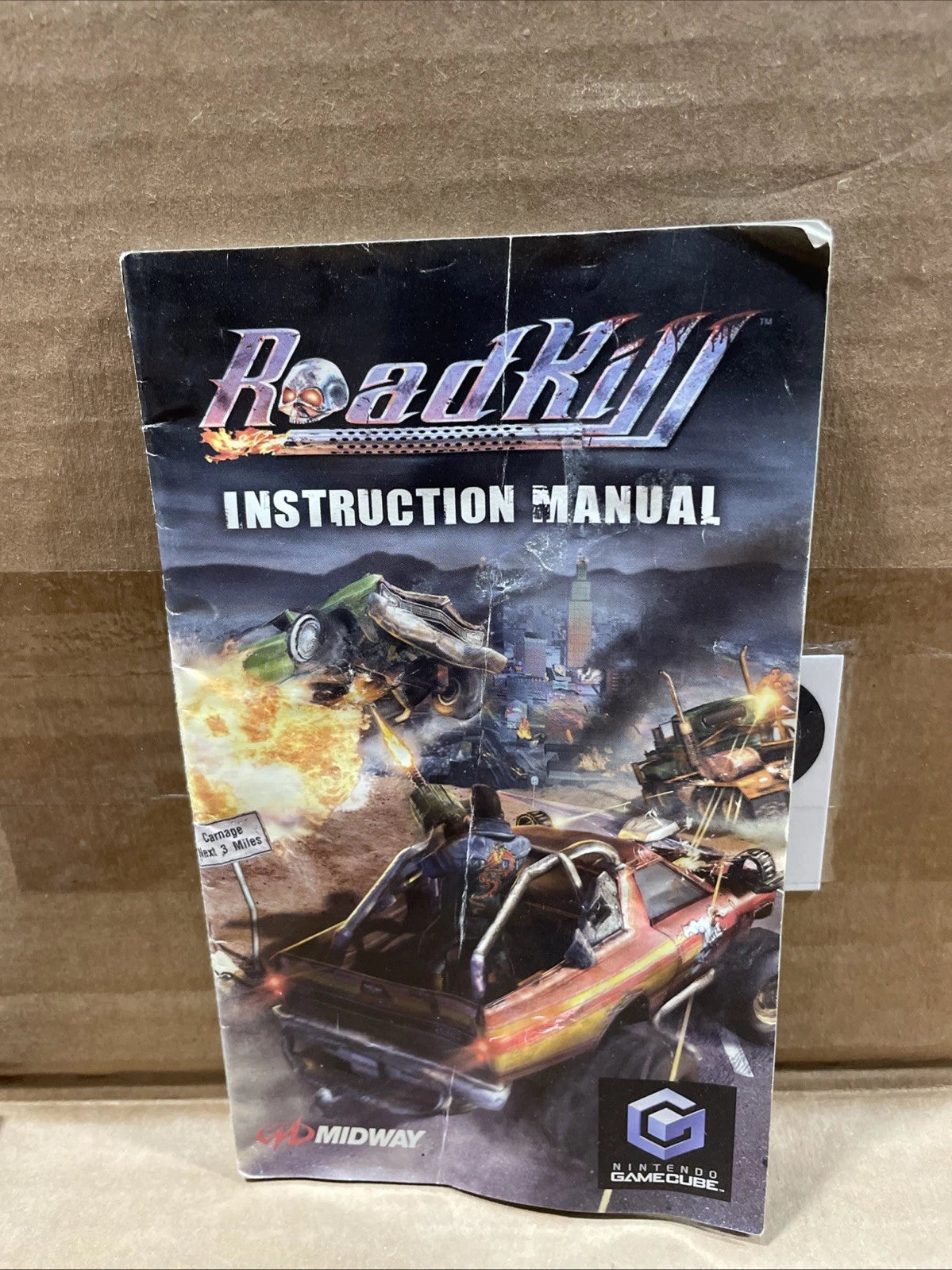 RoadKill (Nintendo GameCube, 2003) Tested W Manual