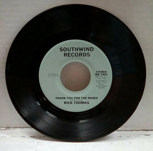 Rick Thomas Thank You For The Roses 7" Single MB7901