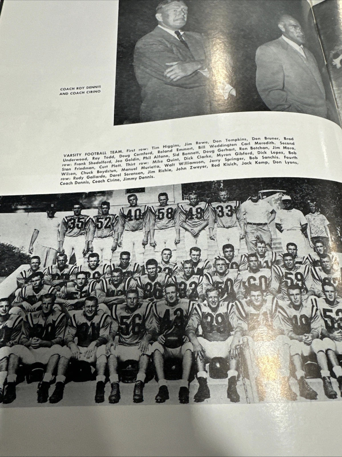 1956 La Encina College Yearbook Jack Kemp Yearbook Photos