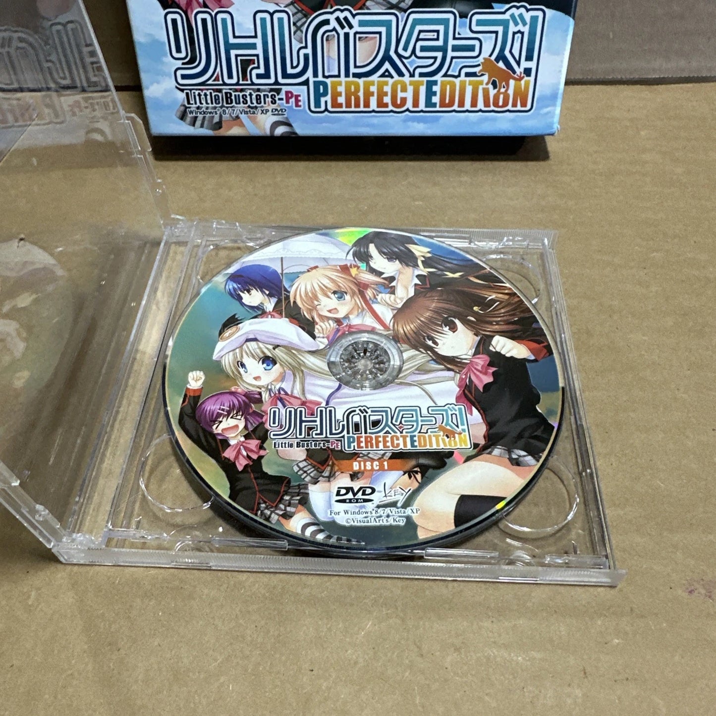 LITTLE BUSTERS! PERFECT EDITION PC DVD JP Import USA Seller CIB