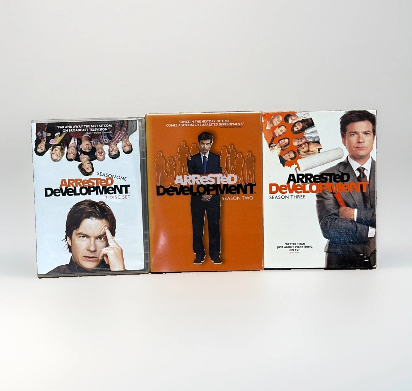 NEW Arrested Development Seasons 1-3 DVD Lot Complete Series Set Seasons 1 2 3