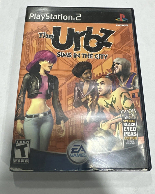 Urbz: Sims in the City (PlayStation 2, 2004) Complete w/ Manual, CIB