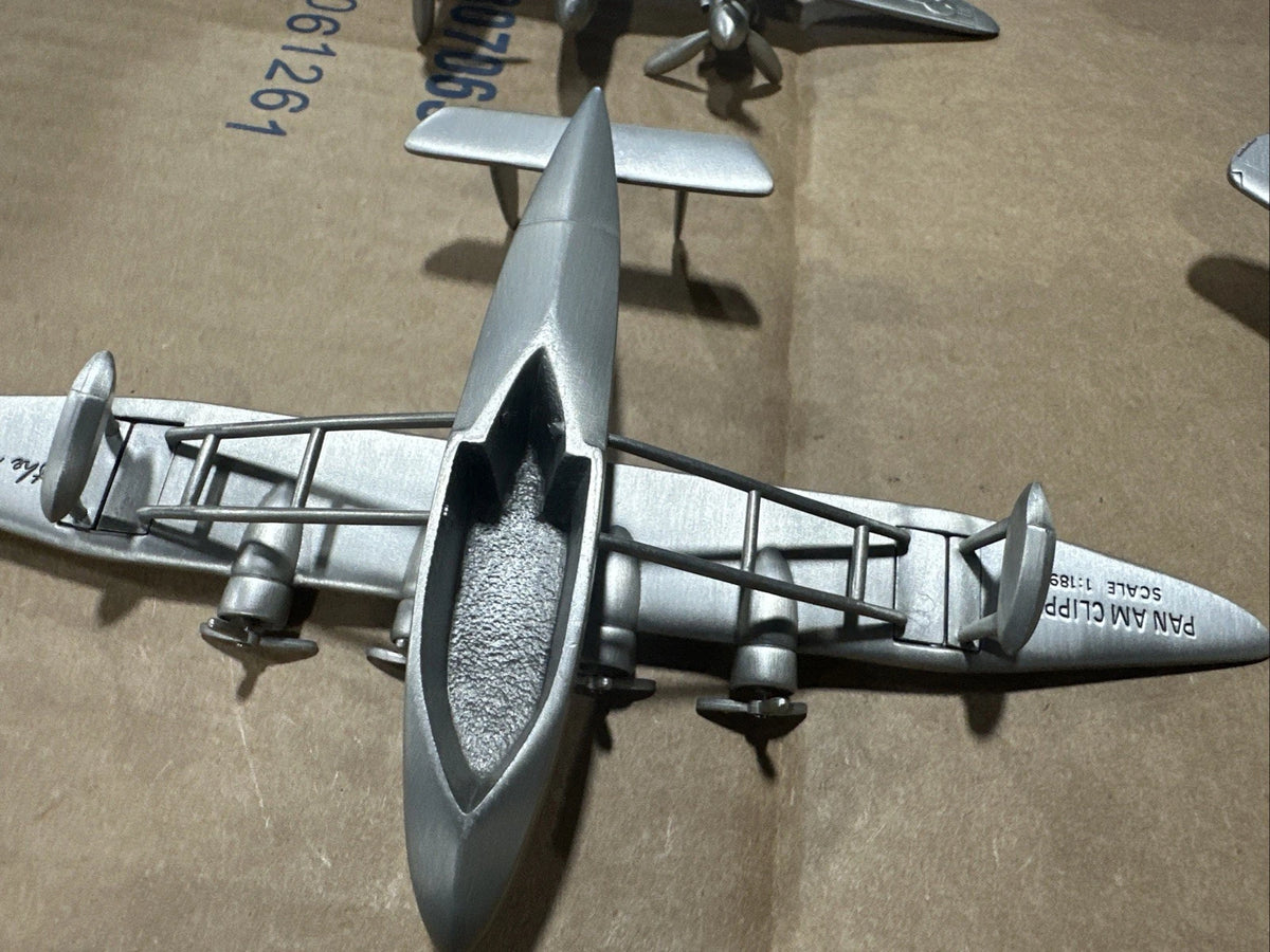 Danbury Mint Diecast Pewter Plane Airplane Lot 1:157 Scale Rare Vintage READ