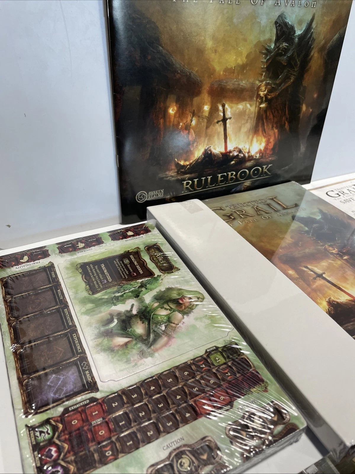 Awaken Realms Tainted Grail: The Fall of Avalon Board Game