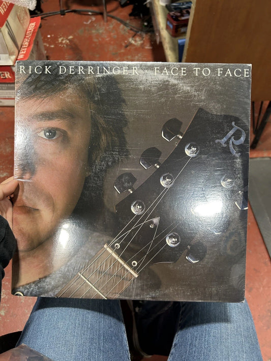 SEALED! Original 1980 Rick Derringer - "Face To Face" LP - CBS/Blue Sky Records
