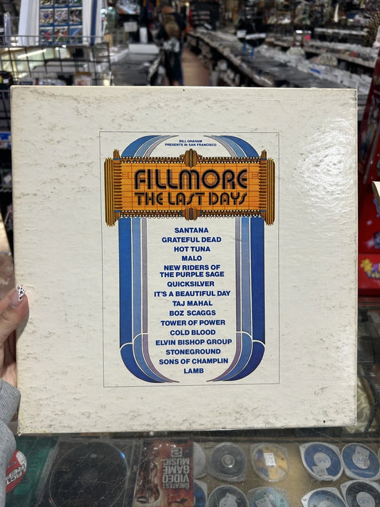 Fillmore The Last Days 1972 Columbia Z3X 31390 With All Extras 1st Press vg++