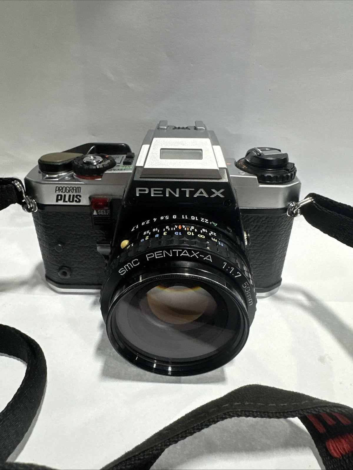 Pentax Program Plus W 50mm f1.7, Strap Untested CLEAN