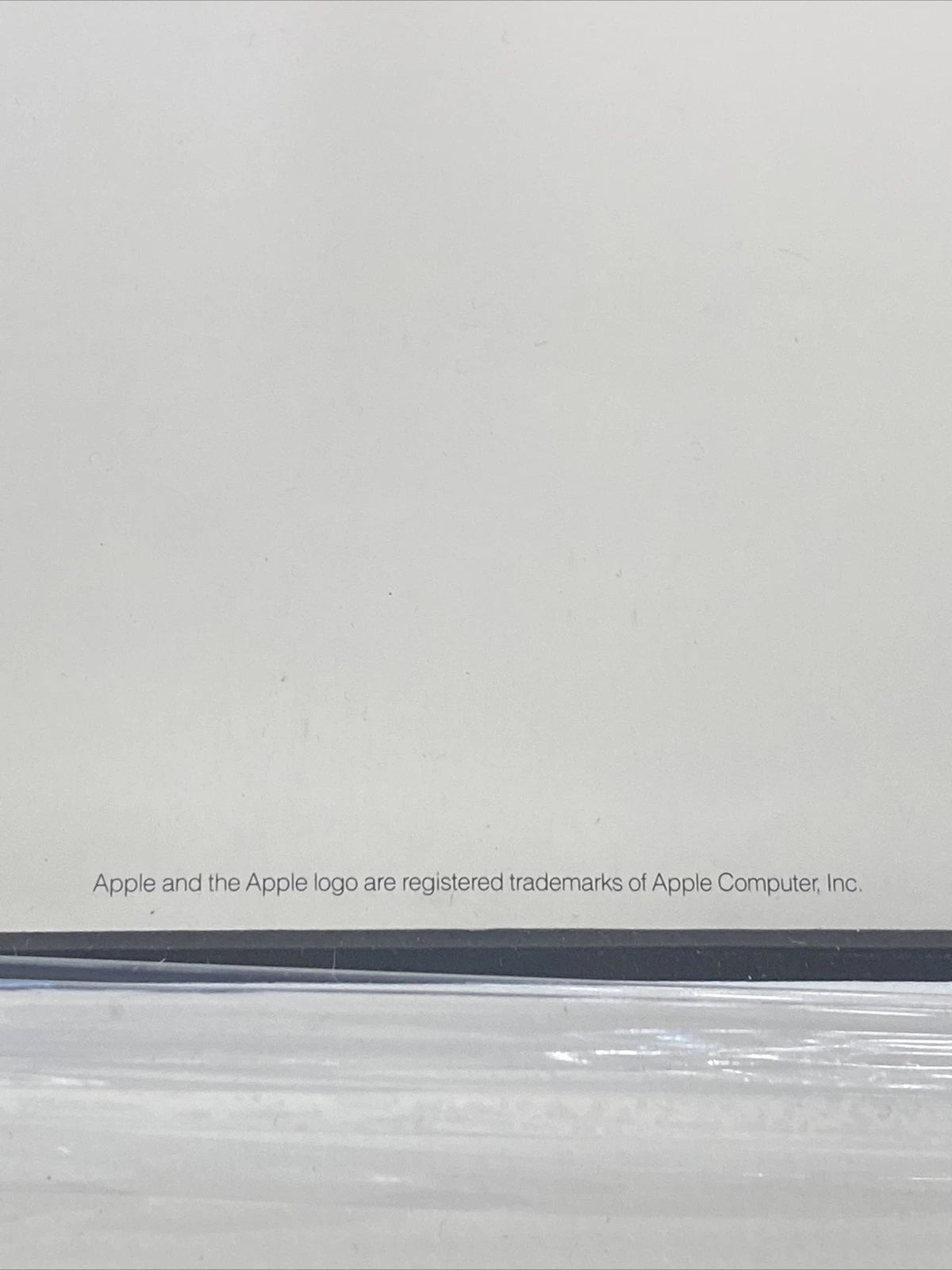 Vtg RARE Original Apple Computer “An American Dream”Poster in Protective Frame
