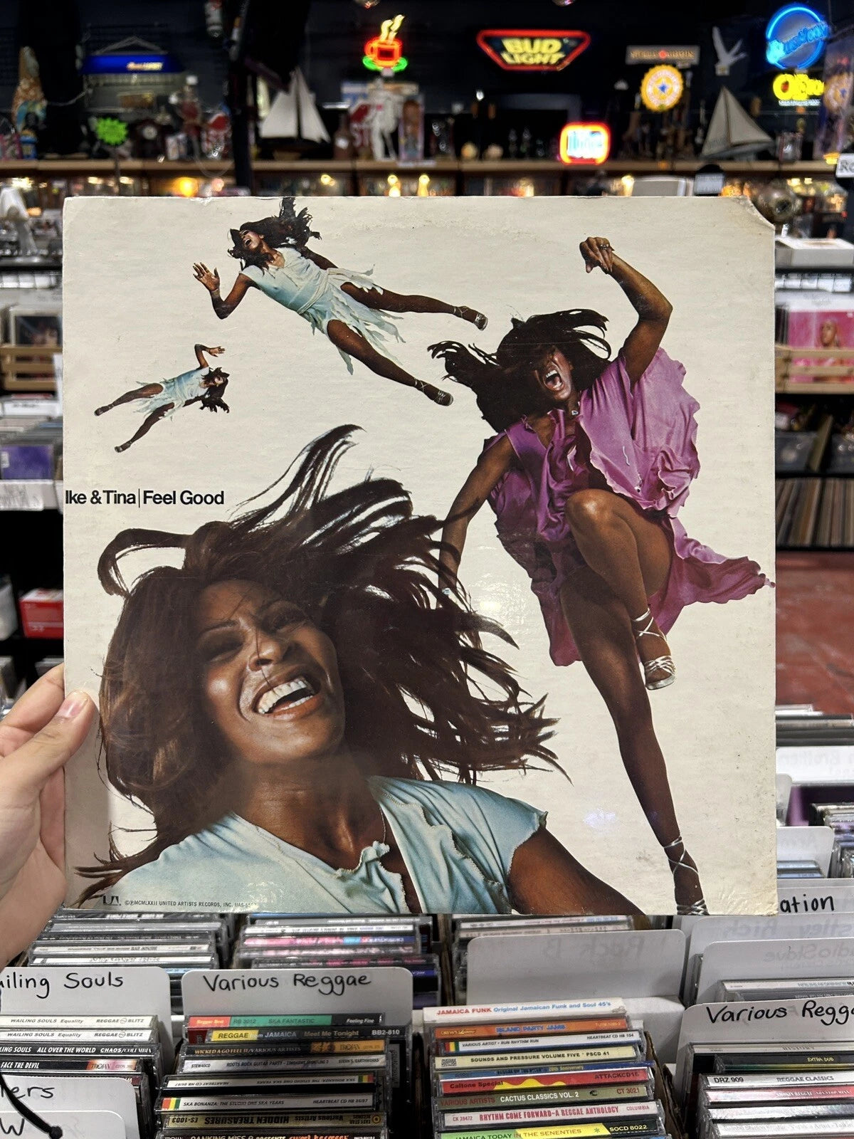 IKE & TINA - Feel Good - SEALED NEVER PLAYED LP UAS-5598 new