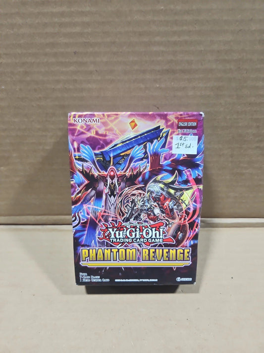Yu-Gi-Oh Phantom Revenge Mini Box (Contains 4 Packs & 1 Field Card) Sealed