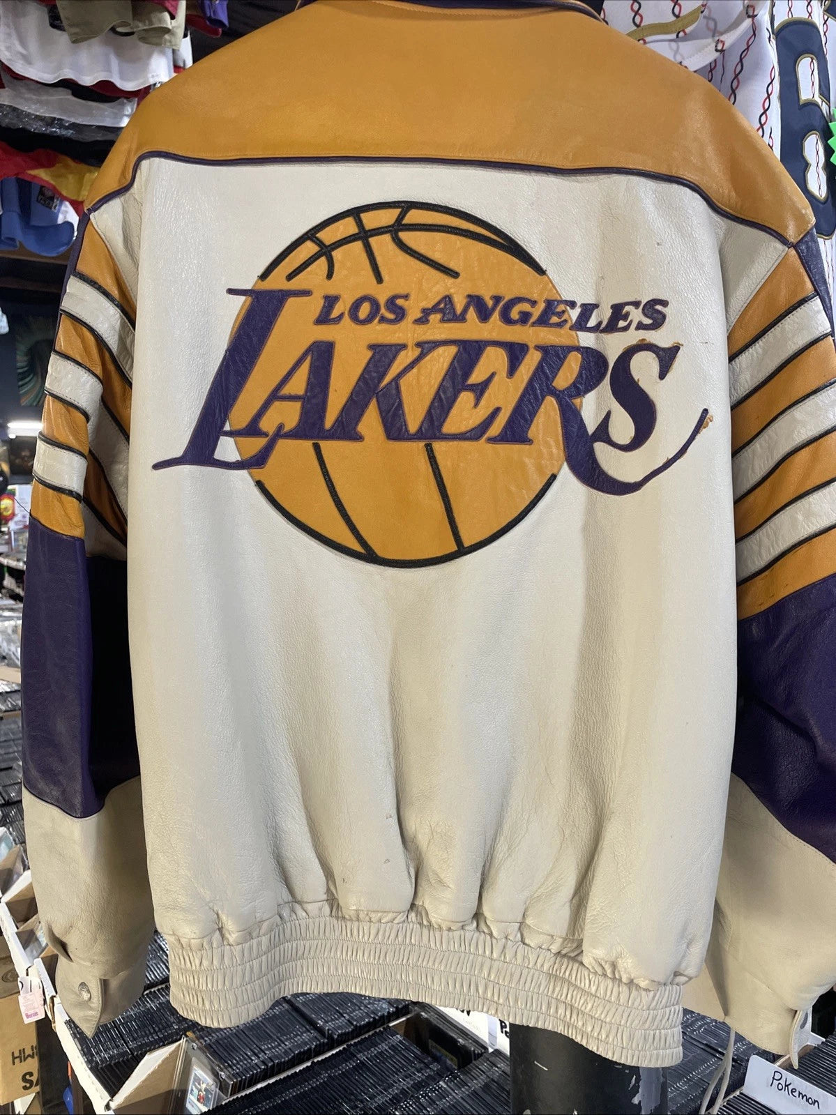 VERY RARE Jeff Hamilton Limited Edition L.A Lakers Leather Jacket