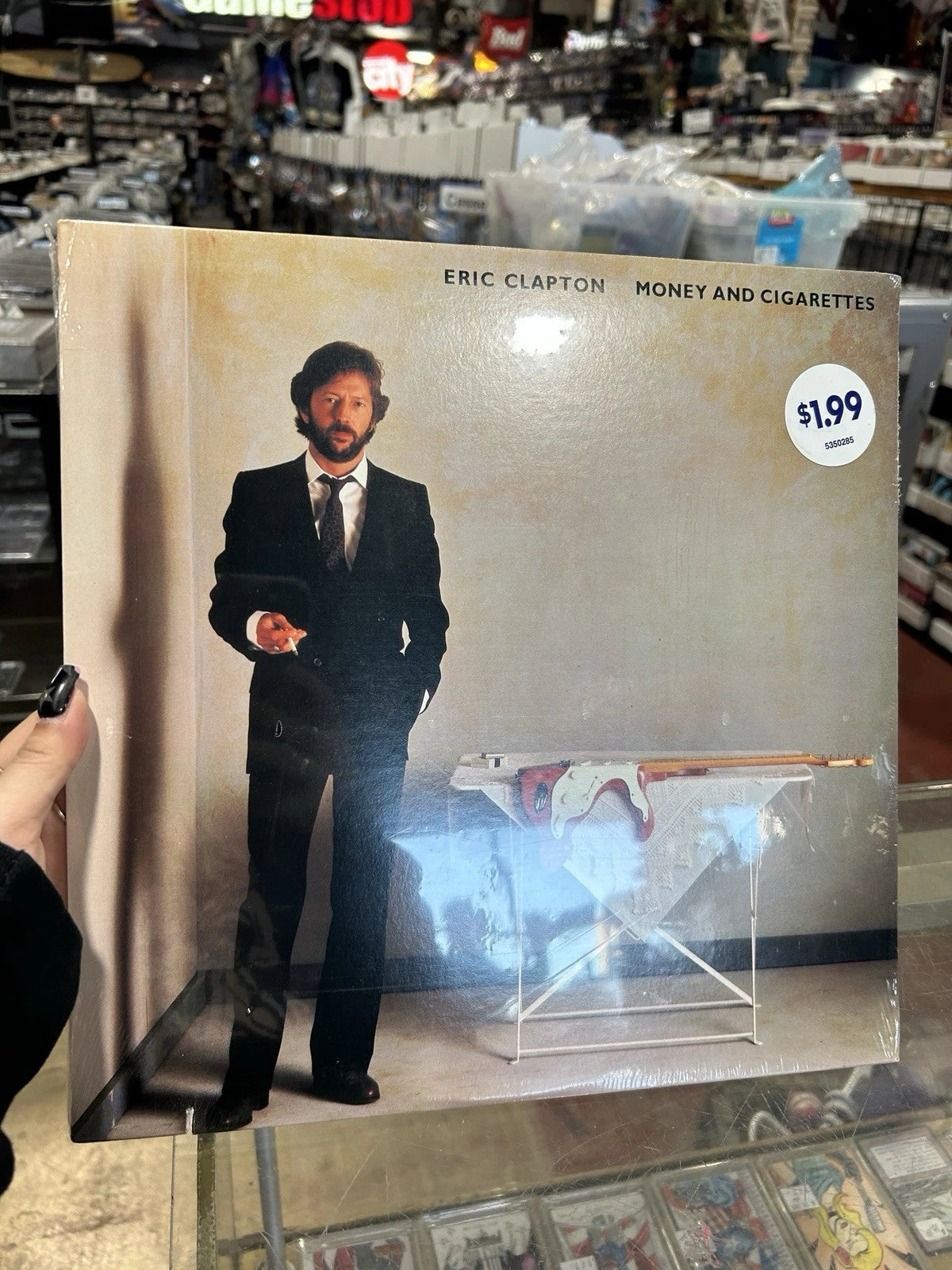 Eric Clapton Money and Cigarettes Vinyl LP 23773-1 SEALED