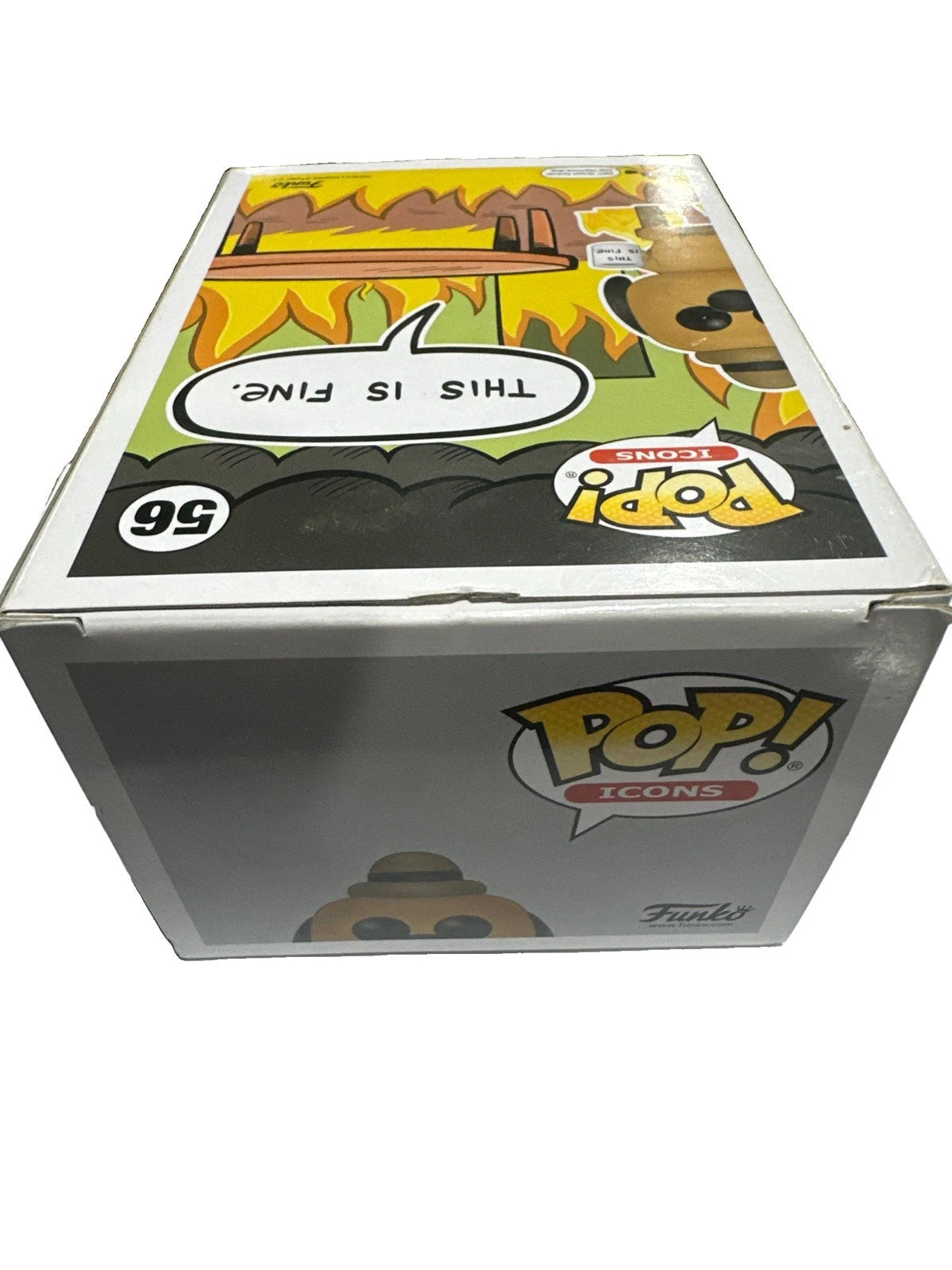 Funko Pop! This is Fine Dog This is Fine Dog Entertainment Earth Exclusive #56