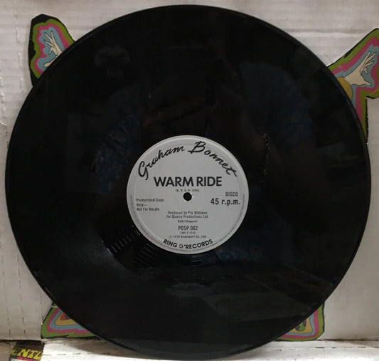 Graham Bonnet Warm Ride UK Promo 12” Single POSP002
