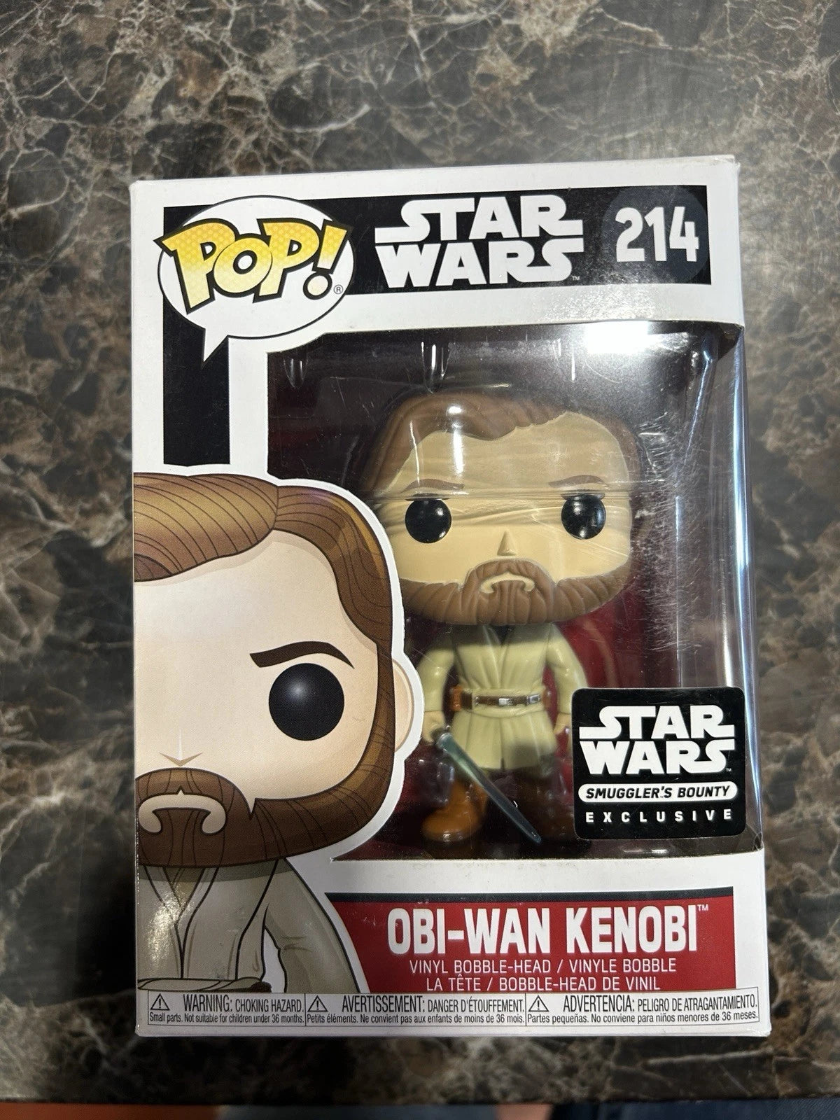 Funko Pop! Star Wars Obi Wan Kenobi #214 Smuggler's Bounty Exclusive Figure
