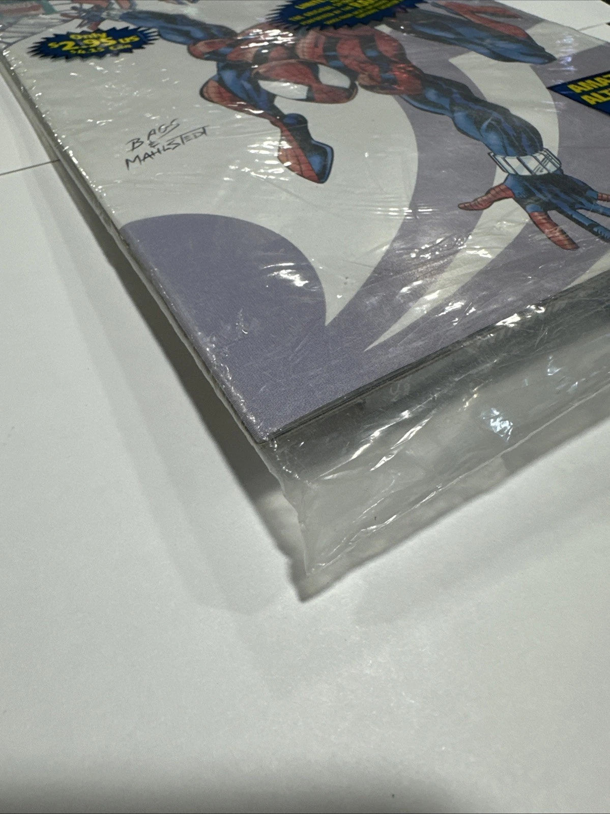 AMAZING SPIDER-MAN #408 VF POLYBAGGED RAMONES CASSETTE TAPE VARIANT