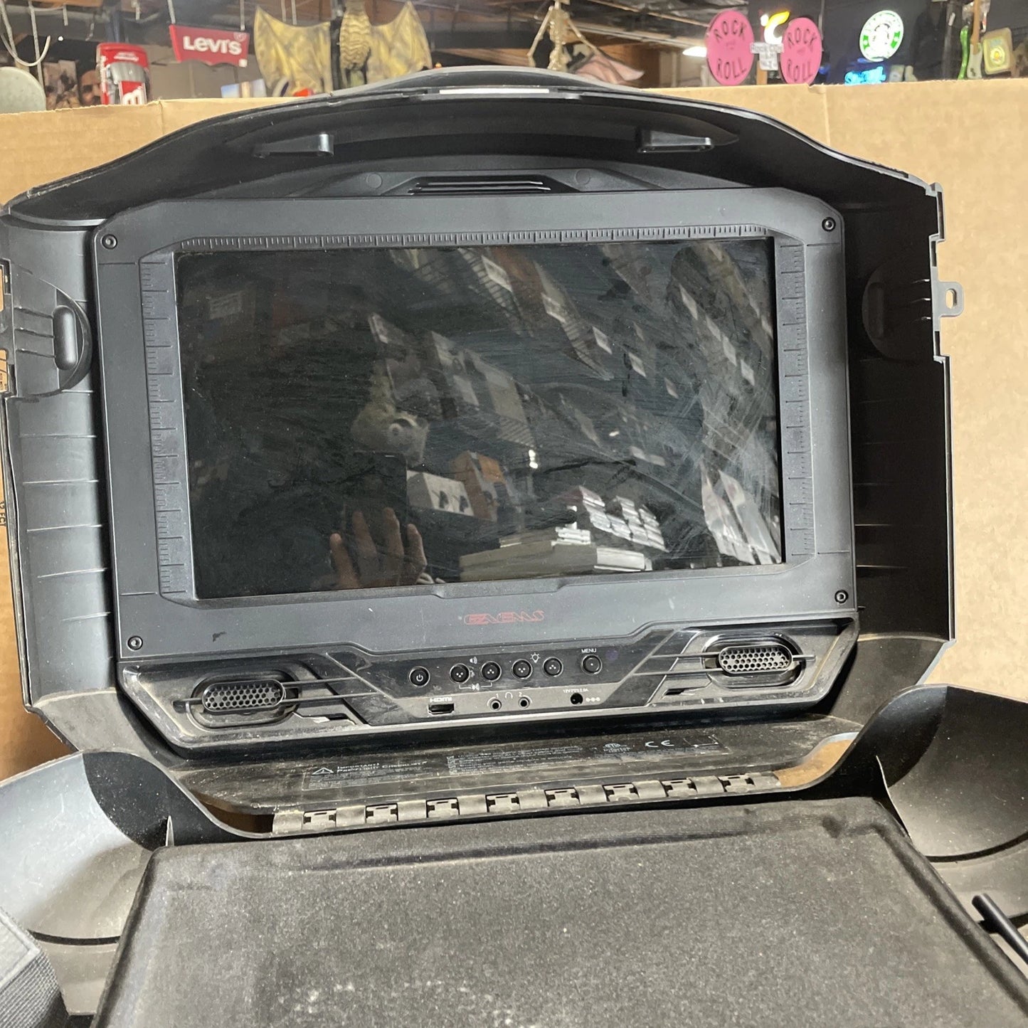 Gaems G155 15.5'' Portable Personal Gaming Environment Monitor Parts Or Repair