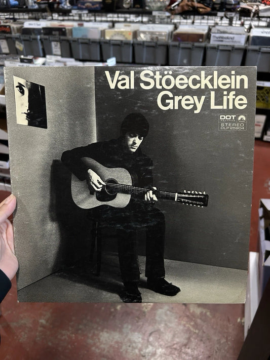 VINYL LP by VAL STOECKLEIN "GREY LIFE" (1968) FOLK / DOT RECORDS DLP 25904