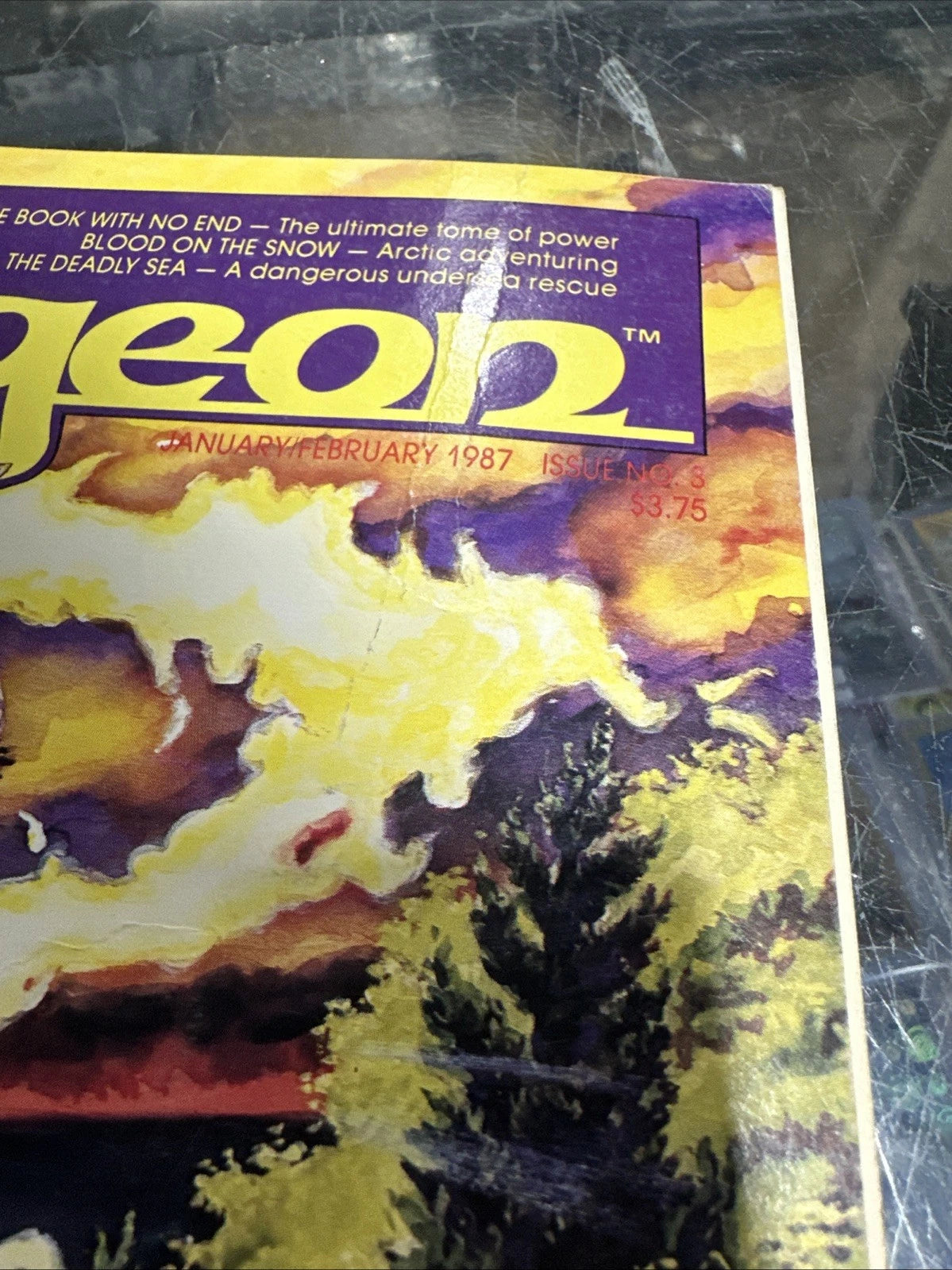 Dungeon Magazine #3 - TSR Dungeons and Dragons Adventure Magazine