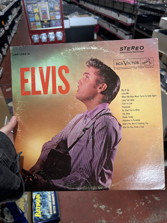 Elvis Presley 2ND ALBUM LSP-1382(e) (USA 1968 RARE ORANGE RIGID LABEL)