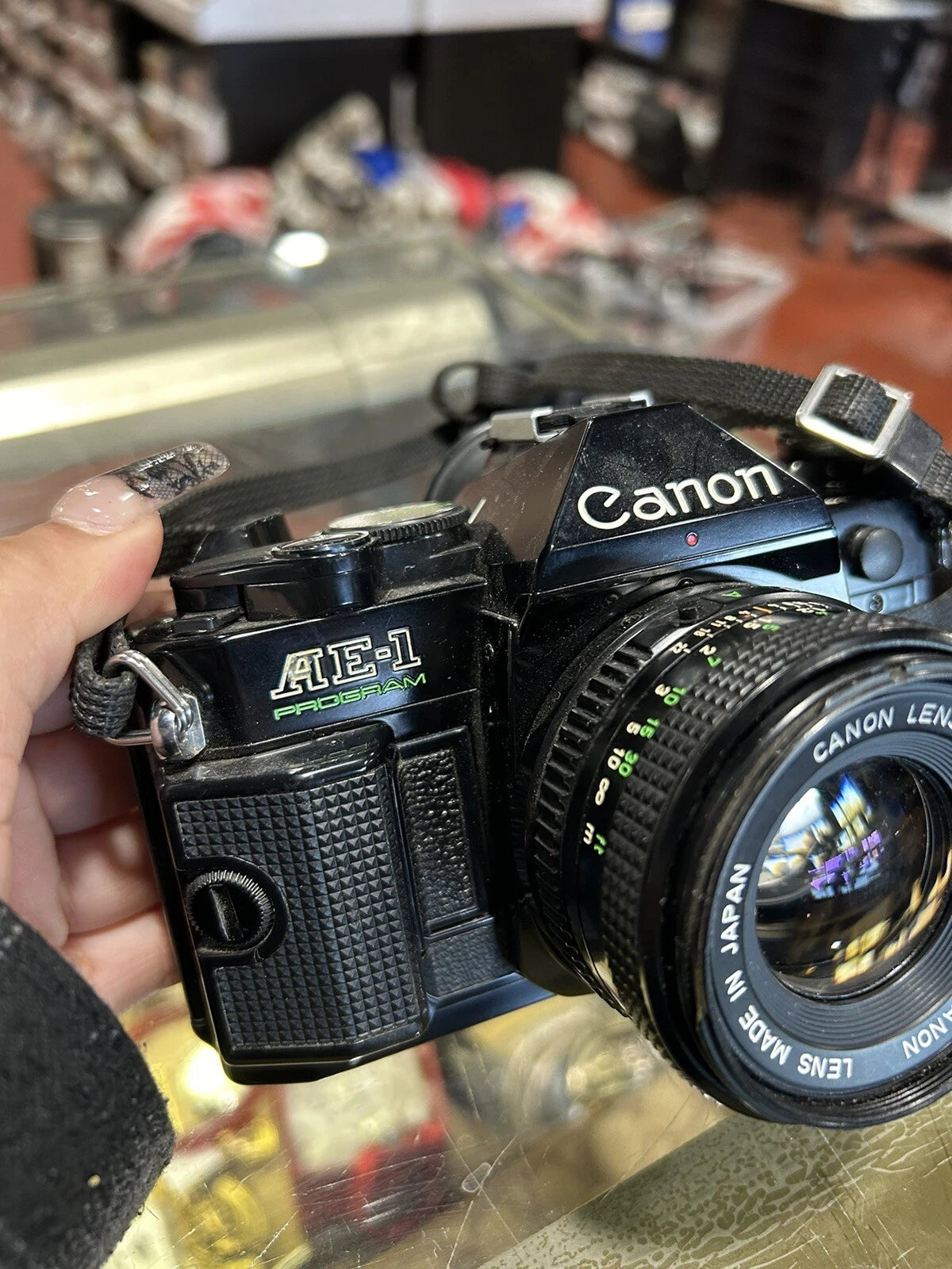 Canon AE-1 with 50mm Vintage Camera
