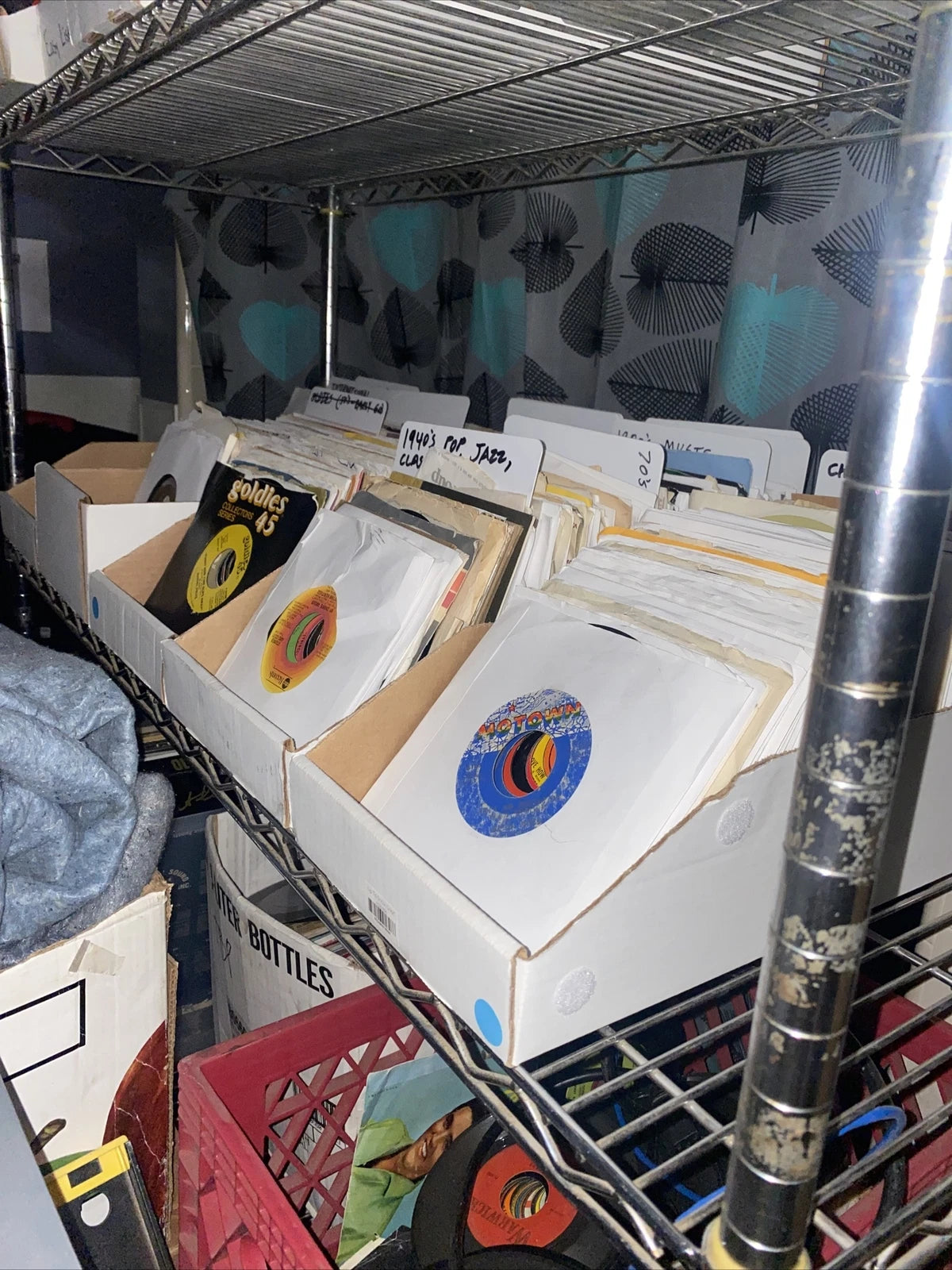 20,000 unprocessed 7” 45s rpm records BEATLES STONES & More