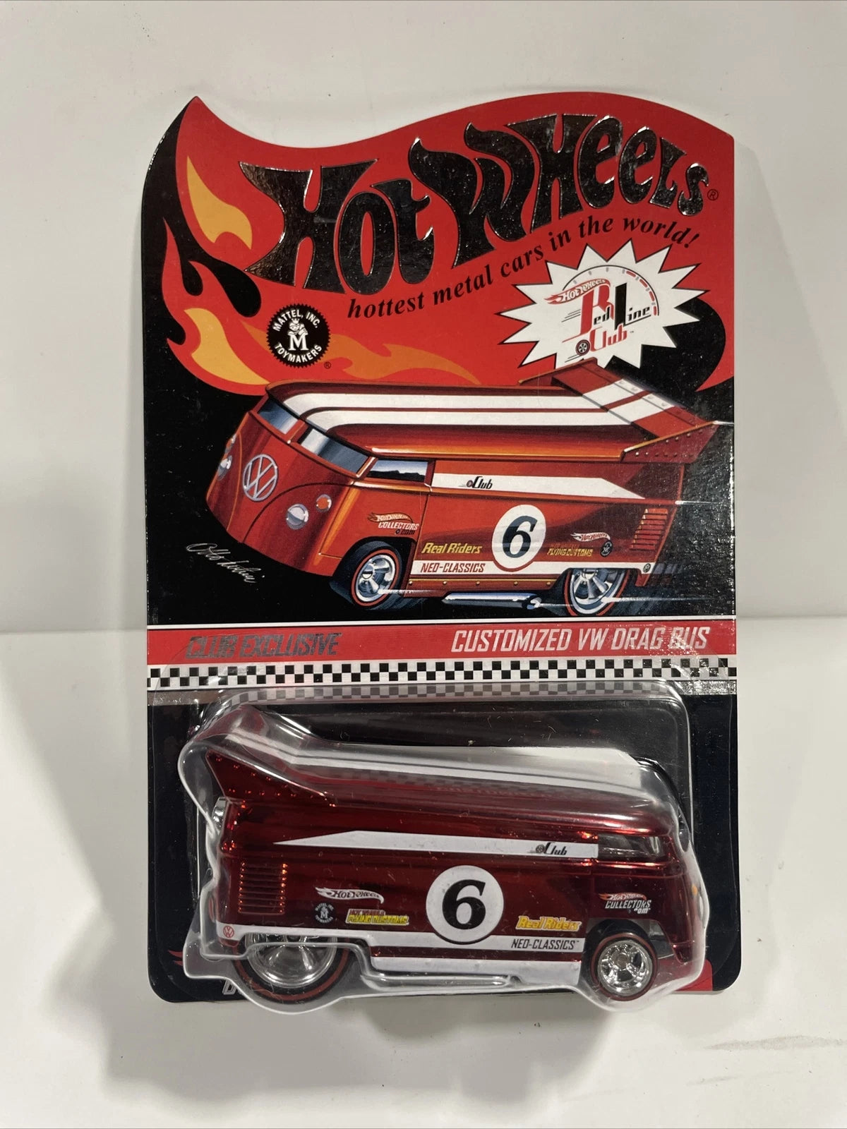 Hot Wheels Redline Club RLC Exclusive 2006 Customized VW Drag Bus 00917/13775