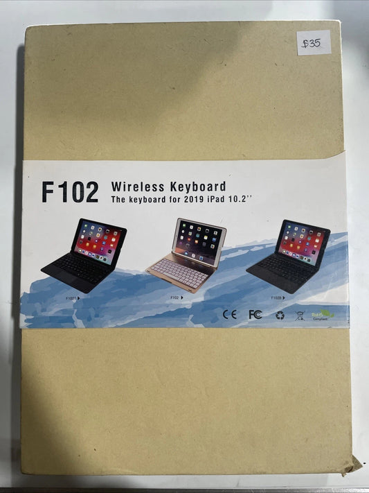 Keyboard Case for iPad 9th 10.2in 2019 8th 10.2 inch 2020 /7th 10. rose gold