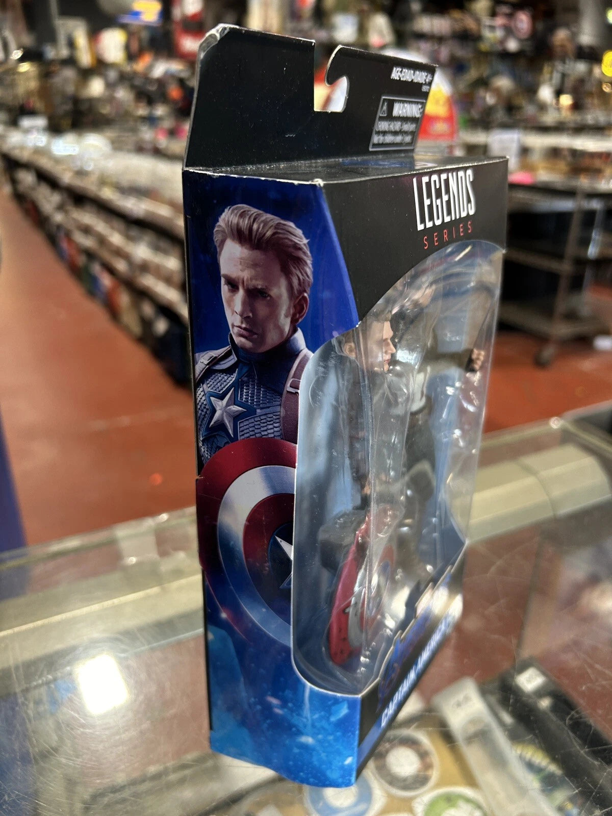 Worthy Captain America Movie MCU Figure Marvel Legends Avengers Endgame Walmart